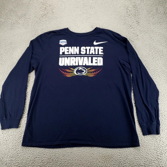 Nike Other - Nike Shirt Mens XL Blue Penn State Unrivaled Playstation Fiesta Bowl Long Sleeve